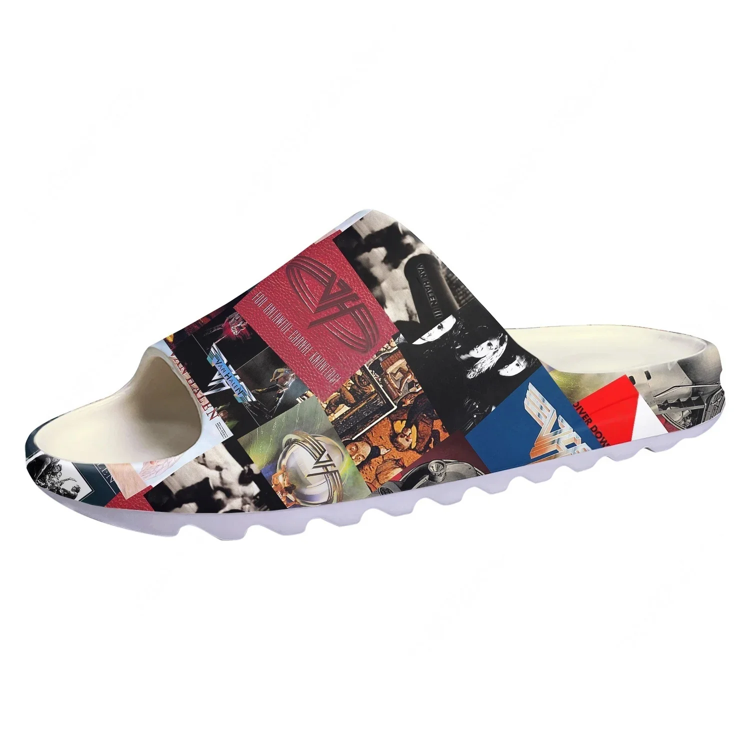 Men Shoes On - Klapki Van Evh 5150 Stripes Halen