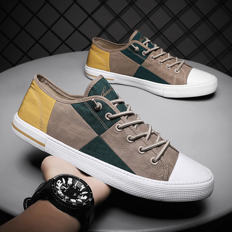 Men Shoes Vans - Męskie trampki obuwie męskie płaskie markowe