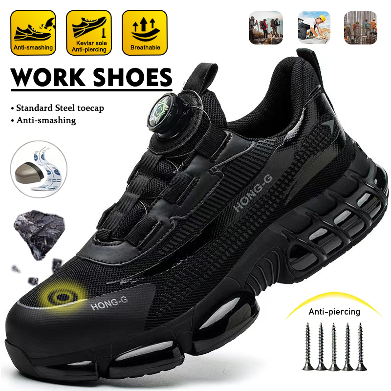Work Boot Steel Toe - Odporne na uderzenia i przebicia obuwie