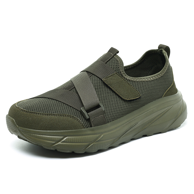 Men Shoes Velcro - Męskie, sportowe buty z siateczką, oddychające