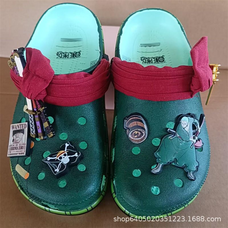Men Shoes Japan - Klapki Anime One Piece Roronoa Zoro