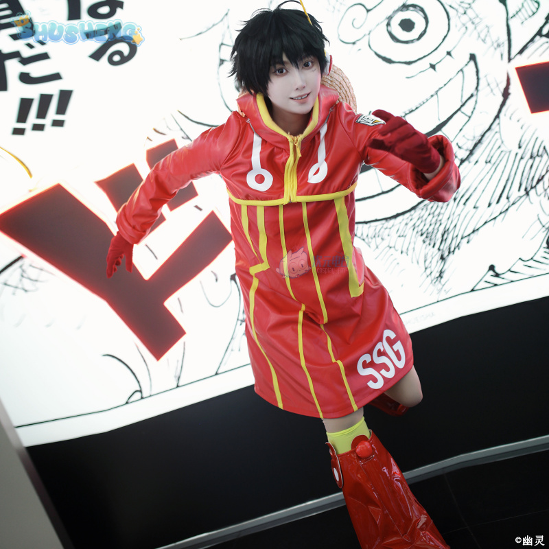 Men Shoes On - Kostium cosplay Monkey D Luffy Egghead