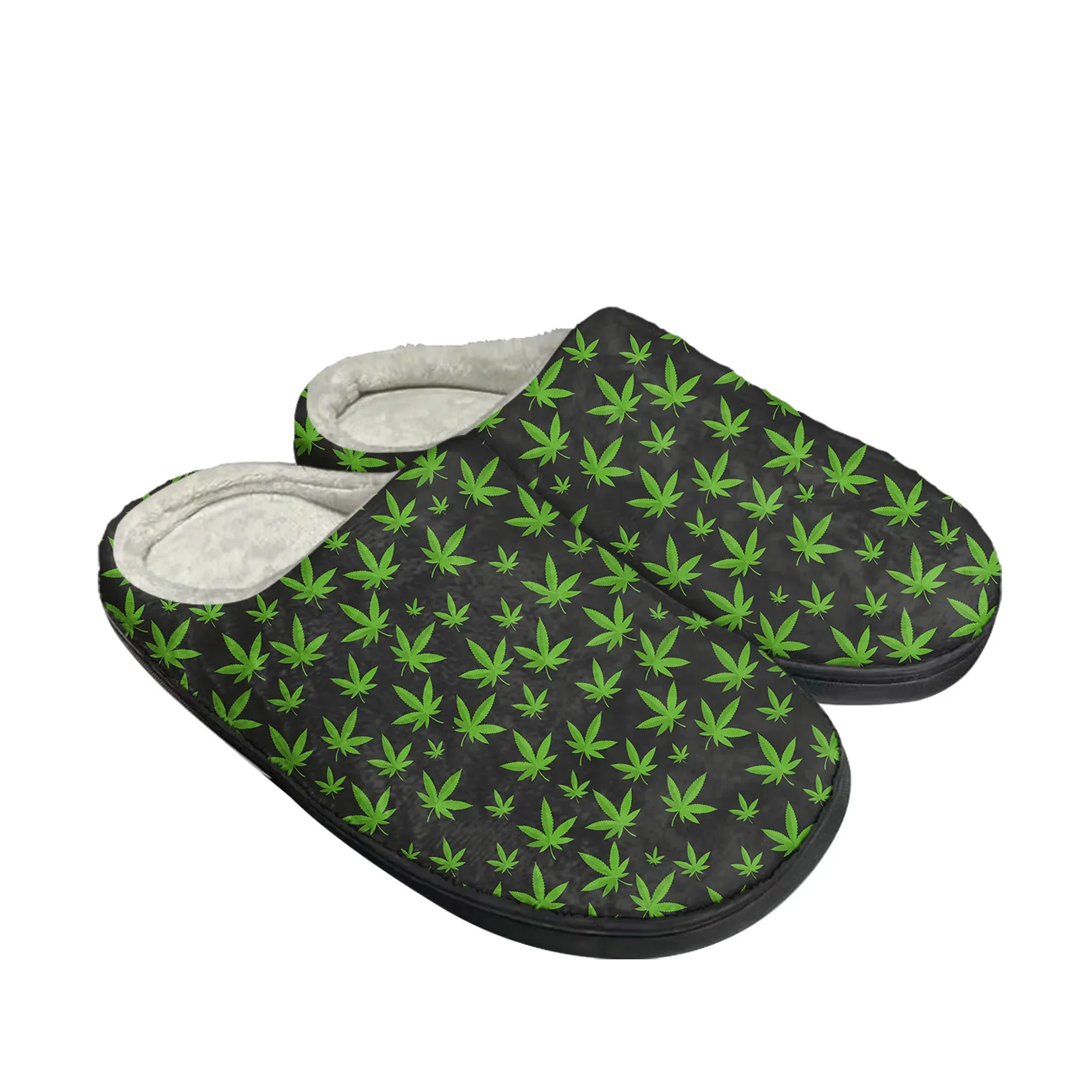 Men Shoes Red - Liść Zioło Rasta Marihuana Czerwony Żółty