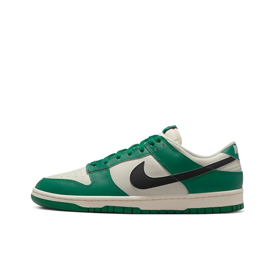 Men'S Shoes Green And White - Buty Nike Dunk Skateboard męskie, niskie,
