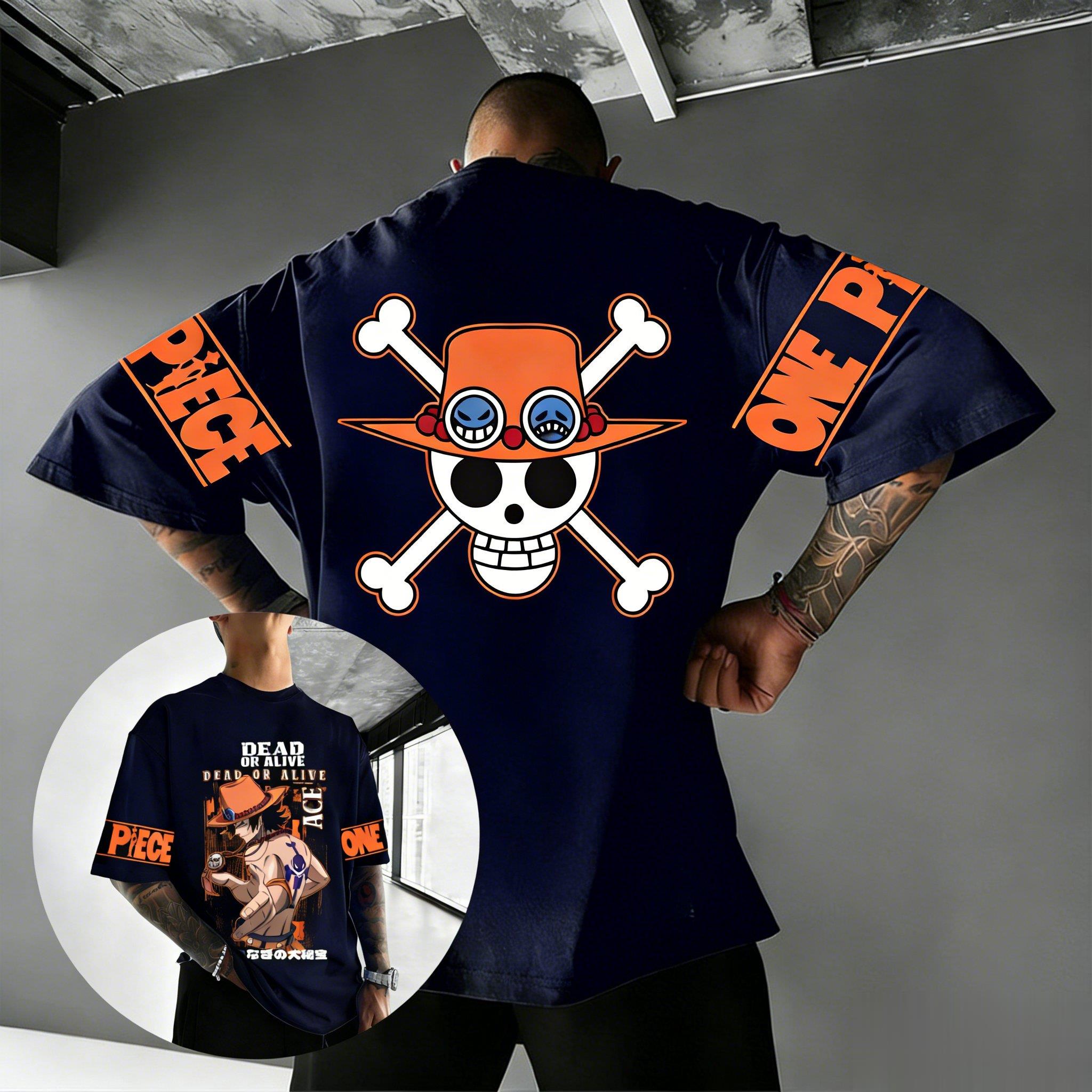 Koszulka One Piece Ace Anime M – Men Shoes Japan recenzja i cena
