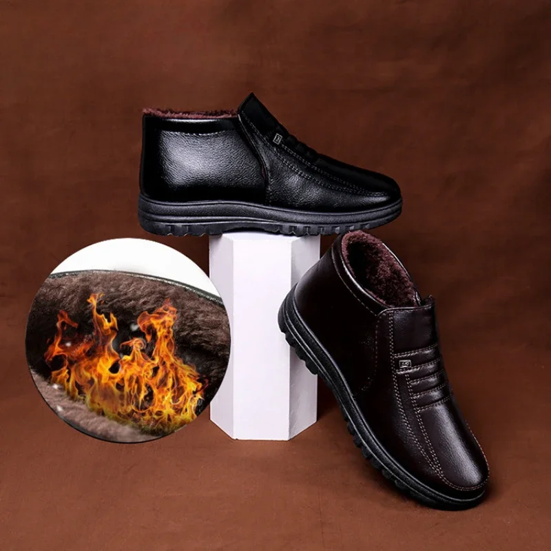 Plus Size Buty Męskie Zimowe C – Men'S Shoes Qn recenzja i cena