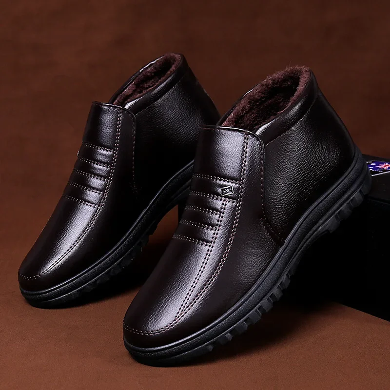 Plus Size Buty Męskie Zimowe C – Men'S Shoes Qn recenzja i cena