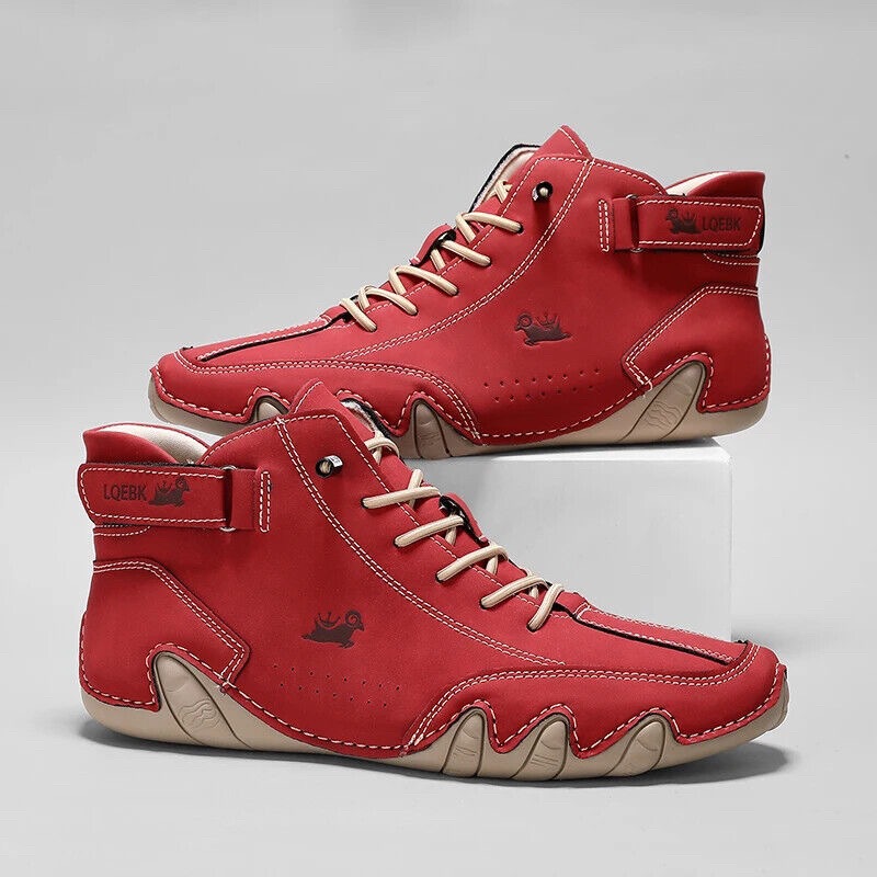 Skórzane buty codzienne, sneak – Men'S Shoes Qn recenzja i cena