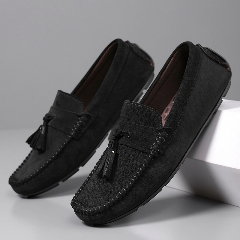 Klasyczne męskie mokasyny z fr – Men'S Shoes Qn recenzja i cena