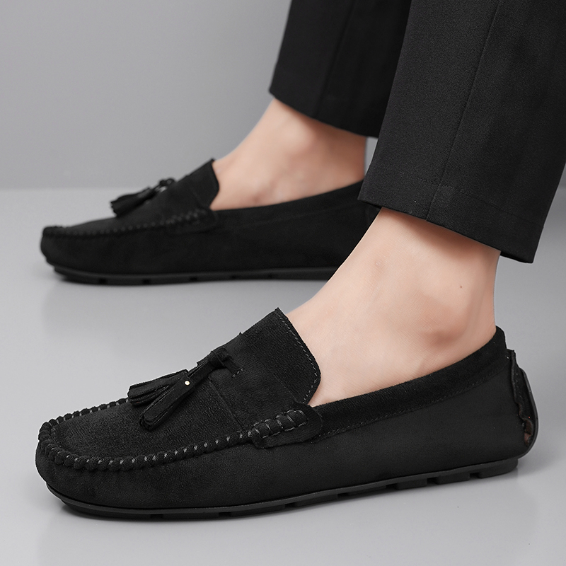 Klasyczne męskie mokasyny z fr – Men'S Shoes Qn recenzja i cena