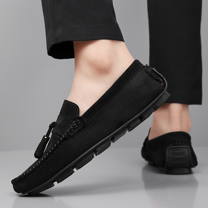Klasyczne męskie mokasyny z fr – Men'S Shoes Qn recenzja i cena