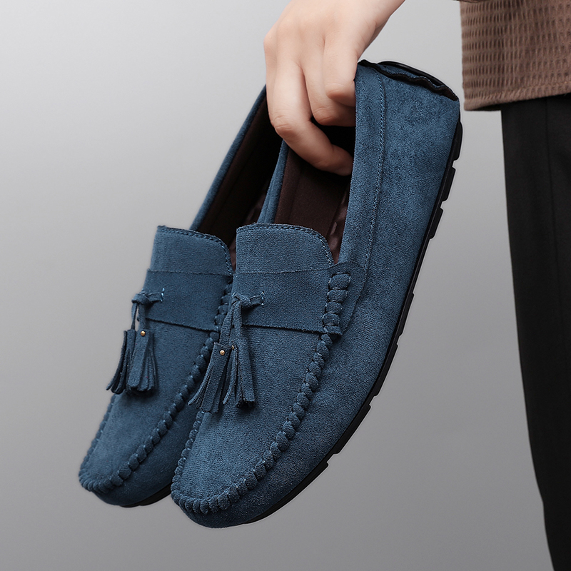 Klasyczne męskie mokasyny z fr – Men'S Shoes Qn recenzja i cena