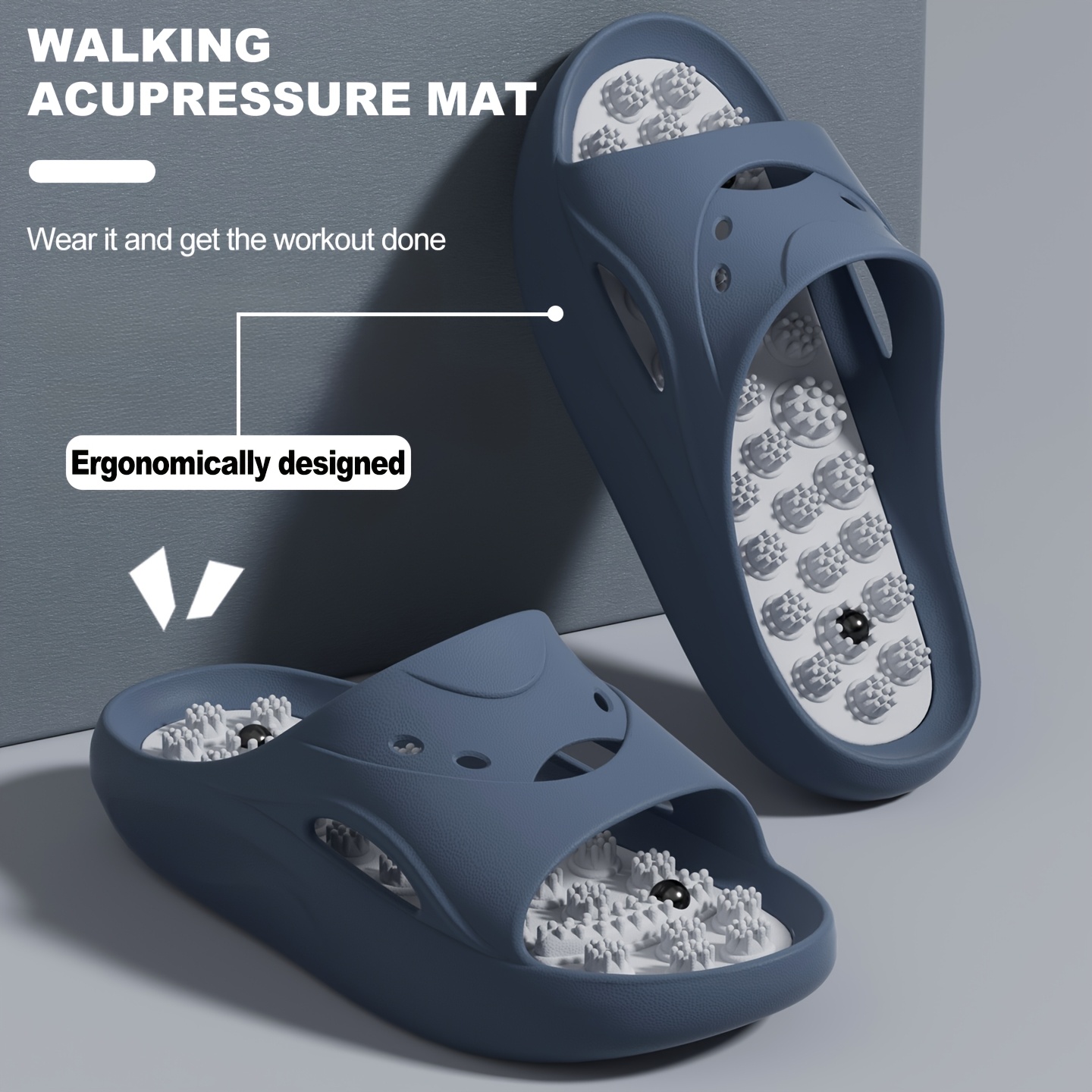 Damskie Męskie Klapki Masujące – Men Shoes On recenzja i cena