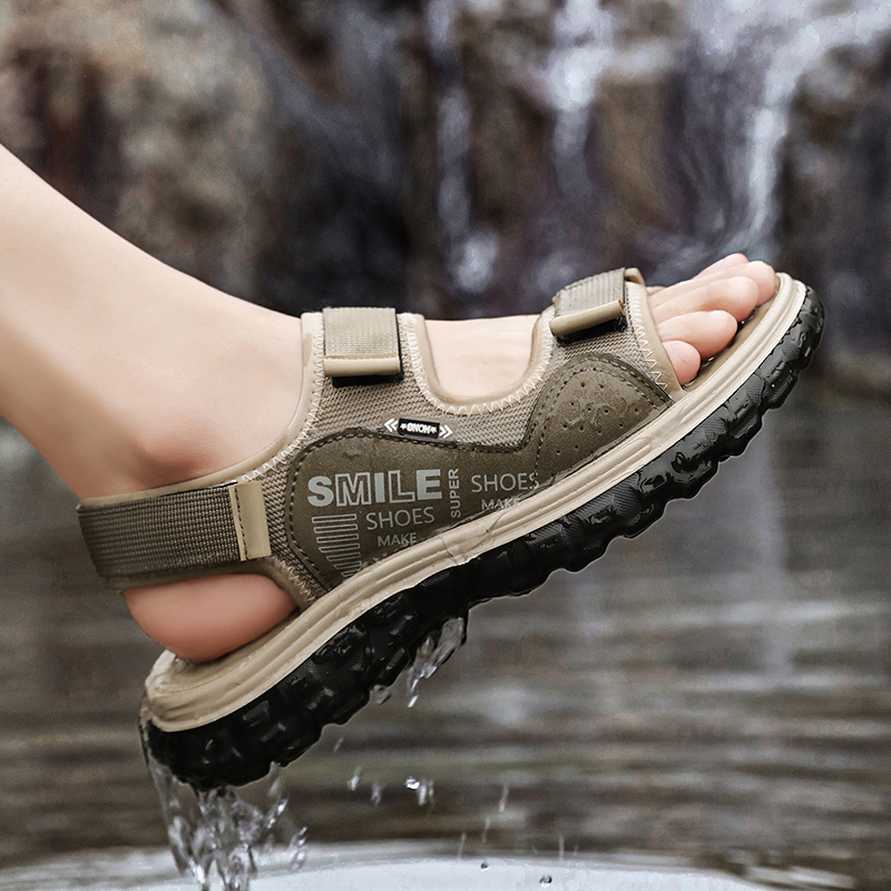 Męskie sandały na lato 2026, r – Men Shoes Velcro recenzja i cena
