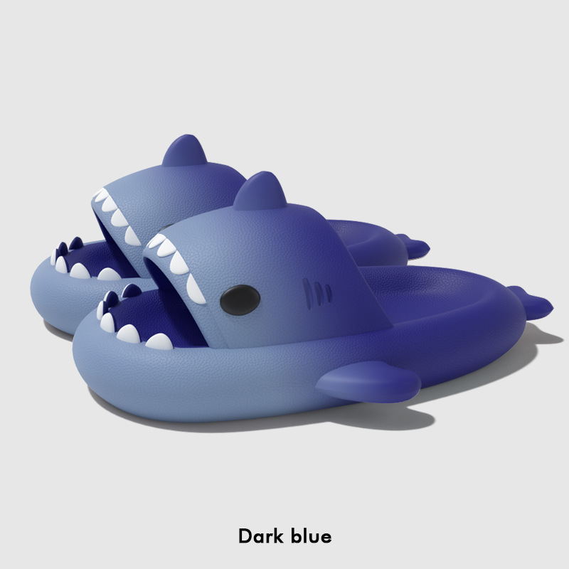 Cute Cartoon Shark kapcie dla  – Men Shoes On recenzja i cena