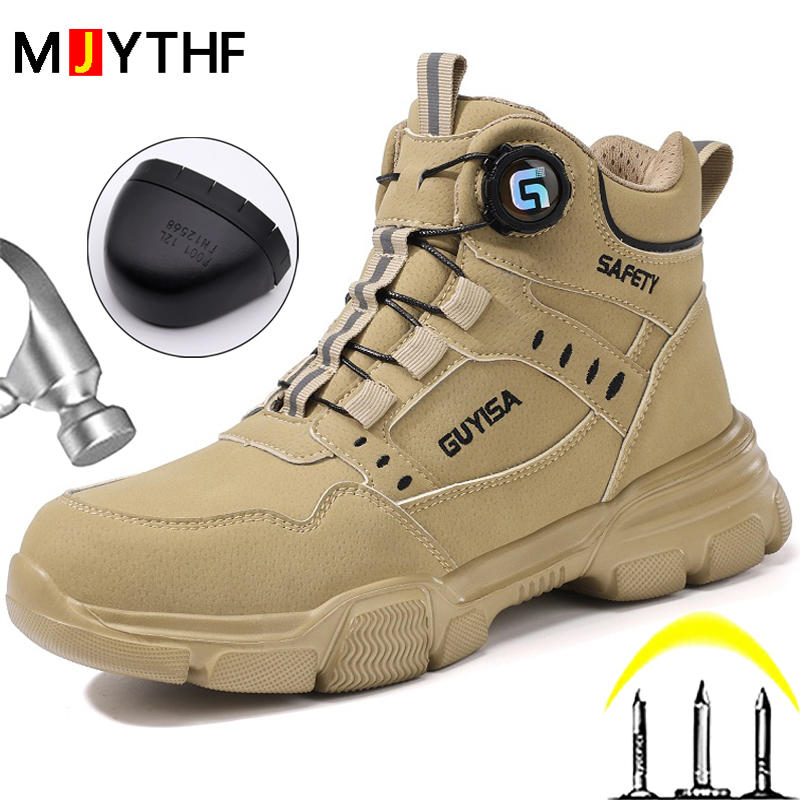 Nowe buty męskie z obrotowym g – Work Boot Steel Toe recenzja i cena