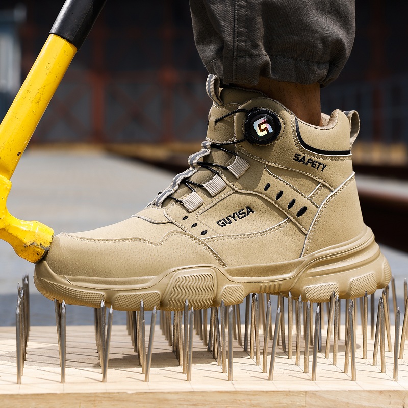 Nowe buty męskie z obrotowym g – Work Boot Steel Toe recenzja i cena