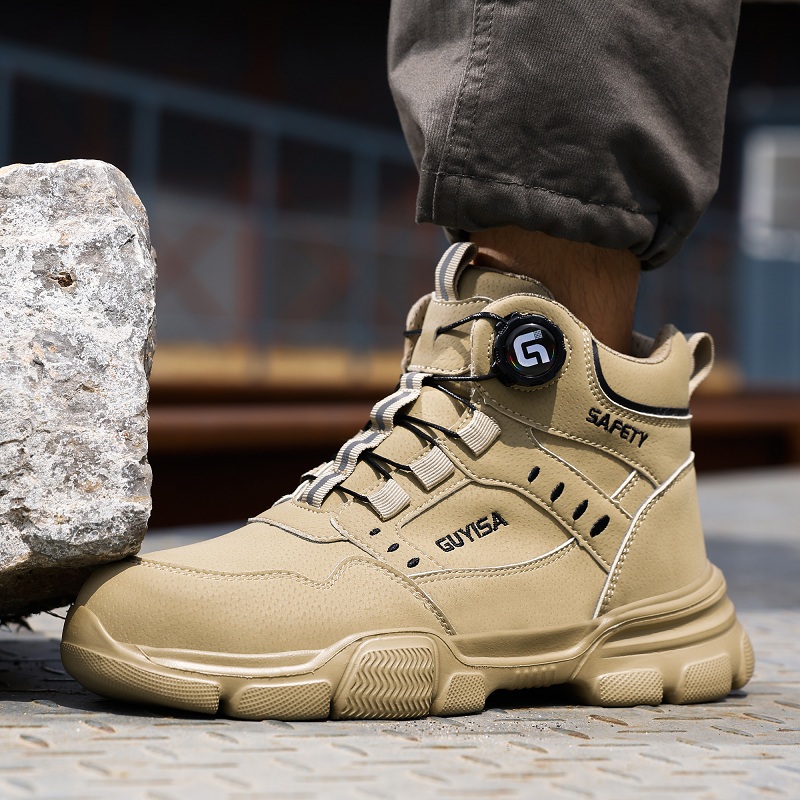 Nowe buty męskie z obrotowym g – Work Boot Steel Toe recenzja i cena
