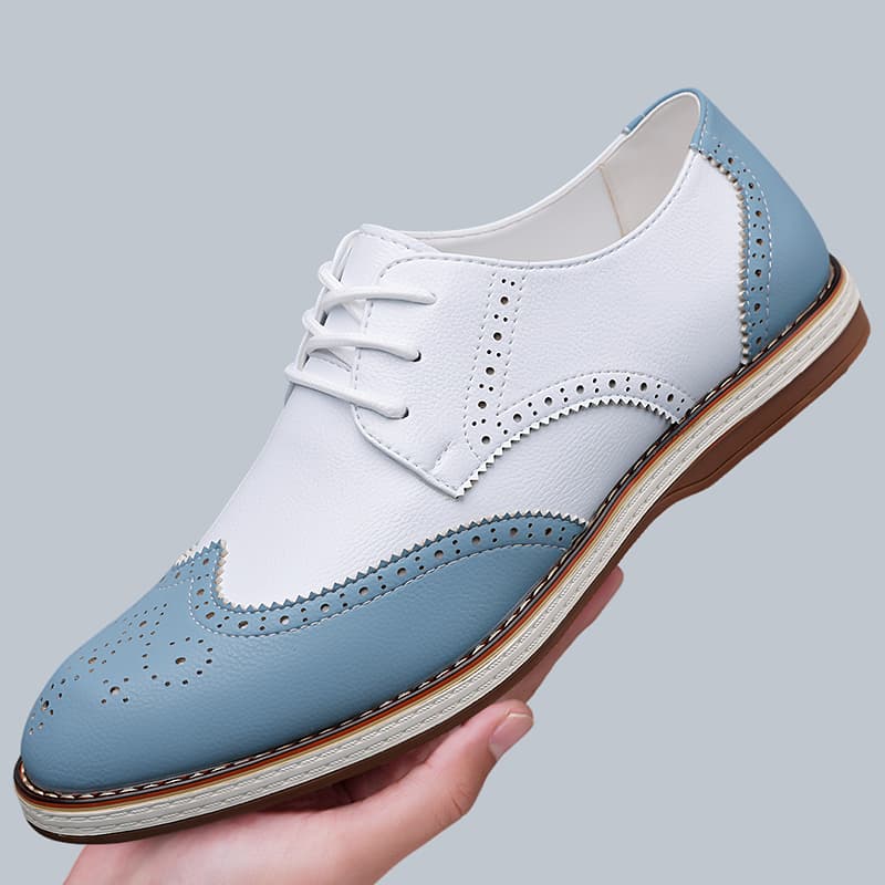 Męskie biało-niebieskie dwukol – Men'S Shoes Qn recenzja i cena
