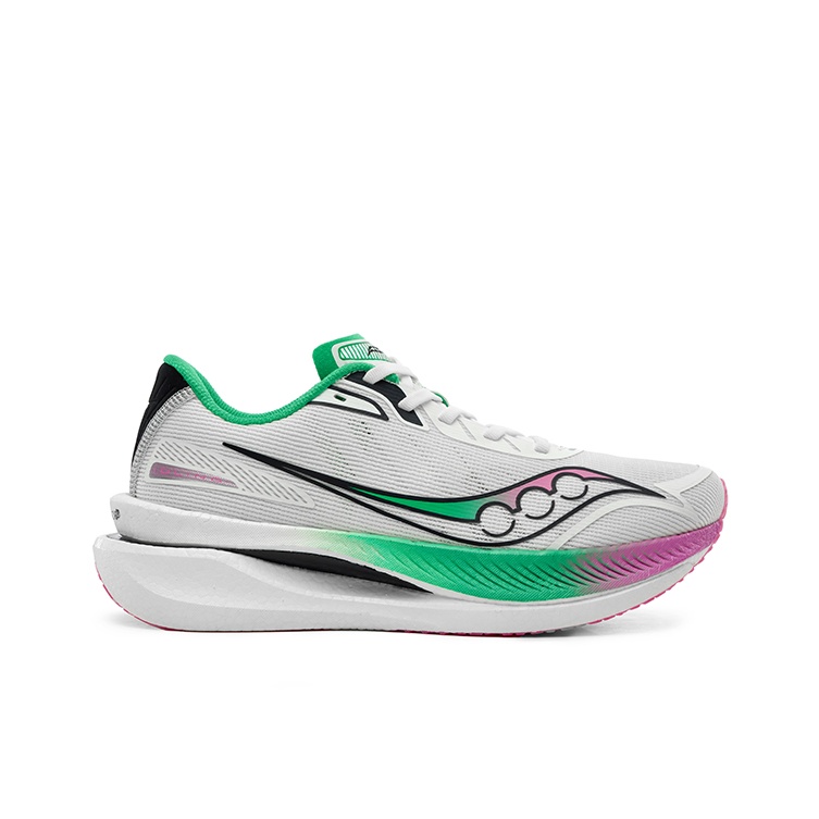 Saucony IDLING Cruise Lekkie,  – Men'S Shoes Green And White recenzja i cena