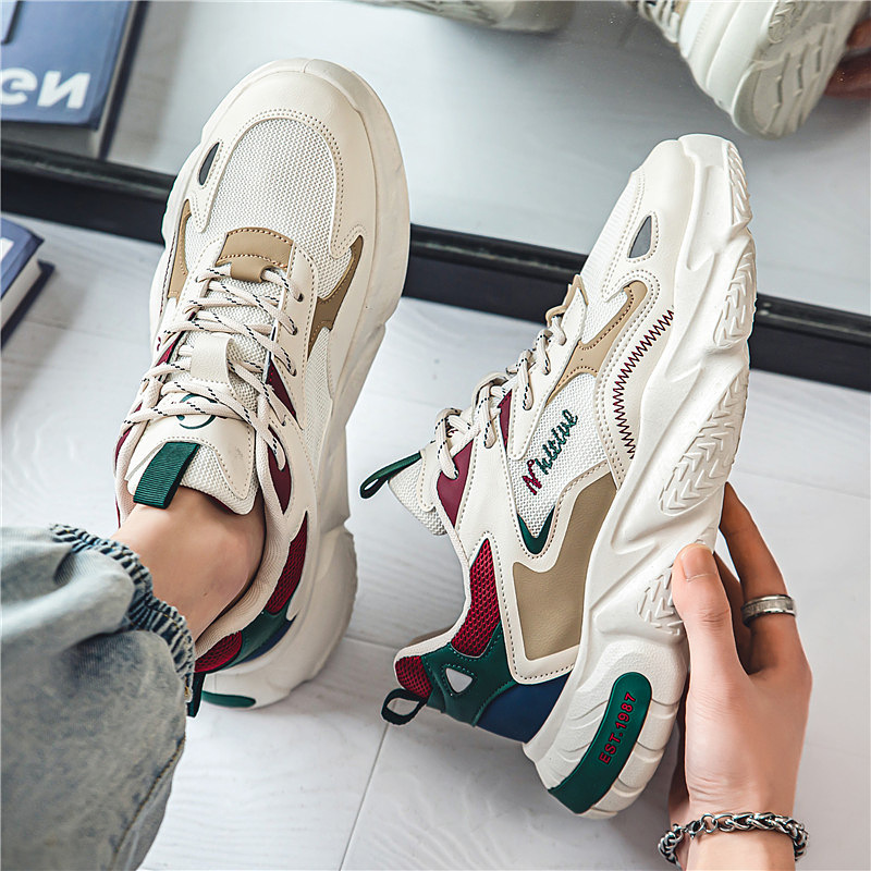 Modne męskie trampki Oddychają – Men Shoes Size Chart recenzja i cena