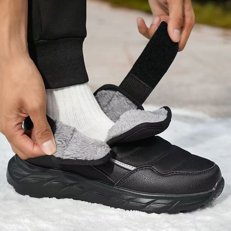 Męskie zimowe buty śniegowce n – Men Shoes Velcro recenzja i cena