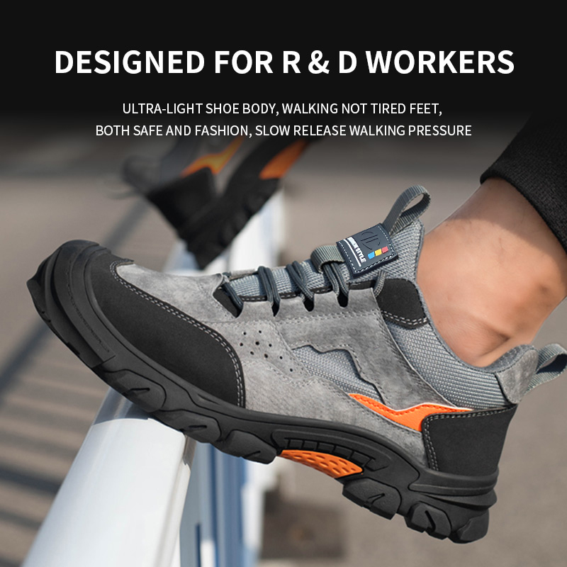 Buty robocze męskie z metalowy – Work Boot Steel Toe recenzja i cena
