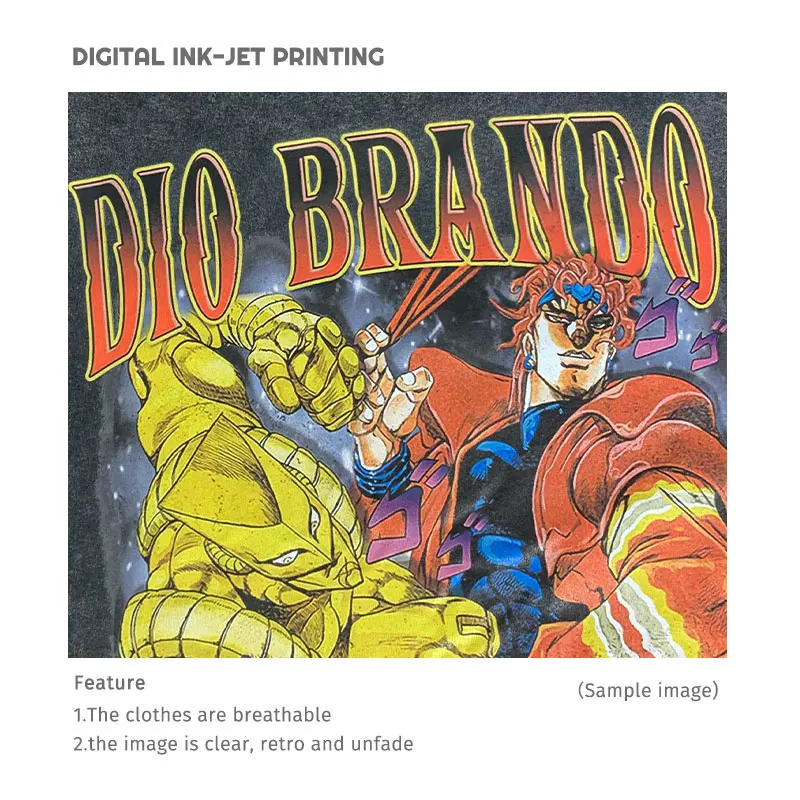 Bandai Anime JoJos T Shirt Vin – Men Shoes Japan recenzja i cena