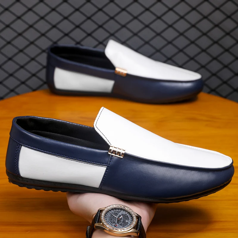 Modne skórzane mokasyny męskie – Men'S Shoes Qn recenzja i cena