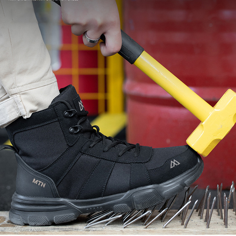 Męskie buty górnicze odporne n – Work Boot Steel Toe recenzja i cena