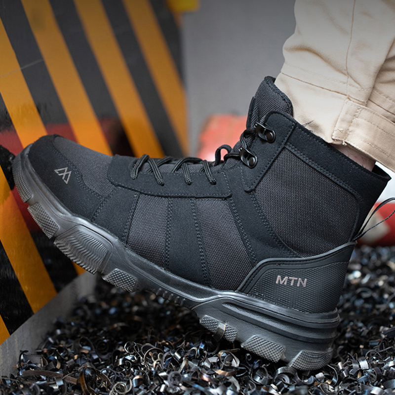 Męskie buty górnicze odporne n – Work Boot Steel Toe recenzja i cena