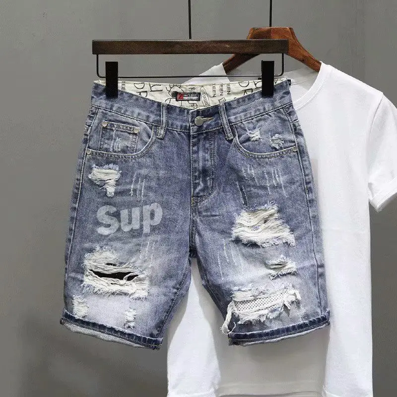 Męskie krótkie dżinsy Spodnie  – Men'S Shoes With Jeans recenzja i cena