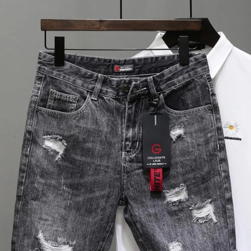 Męskie krótkie dżinsy Spodnie  – Men'S Shoes With Jeans recenzja i cena