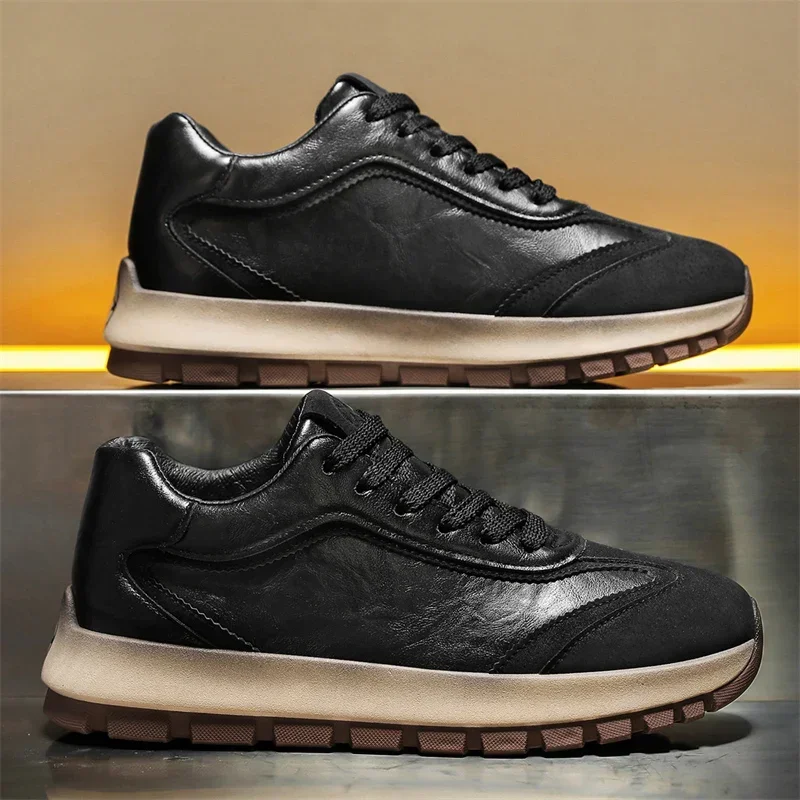 Luksusowe męskie sneakersy na  – Men Shoes Size Chart recenzja i cena