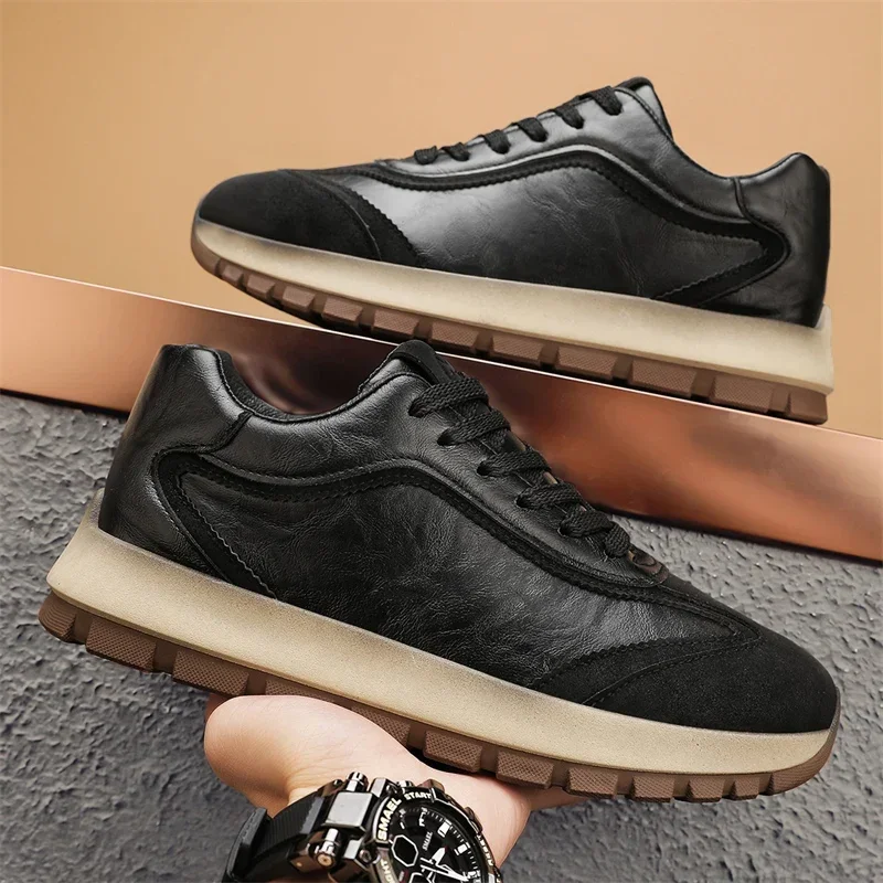 Luksusowe męskie sneakersy na  – Men Shoes Size Chart recenzja i cena