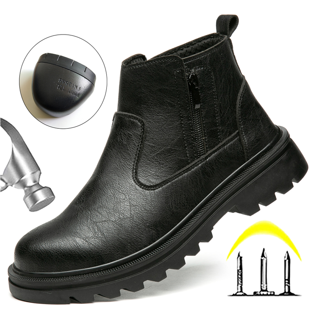 Buty robocze męskie skórzane w – Work Boot Steel Toe recenzja i cena